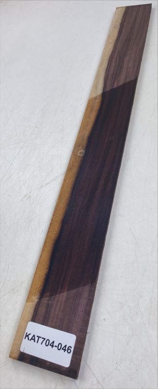 Fretboard Mexican Rosewood / Katalox 717x76x10mm Unique Piece #046